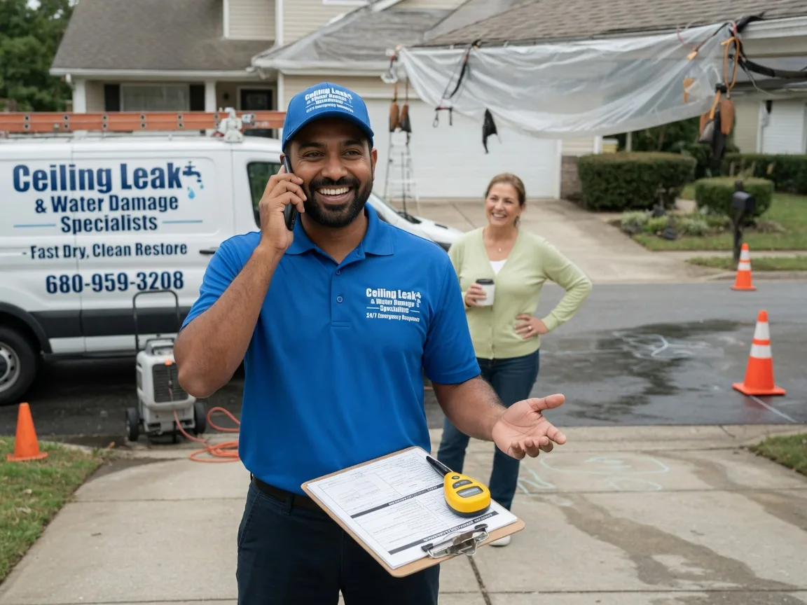 Ceiling Leak Cleanup Arlington Heights, IL FAQs